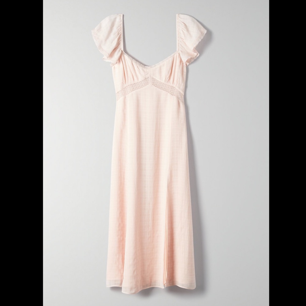 Aritzia “Wilfred” Moonshine Dress